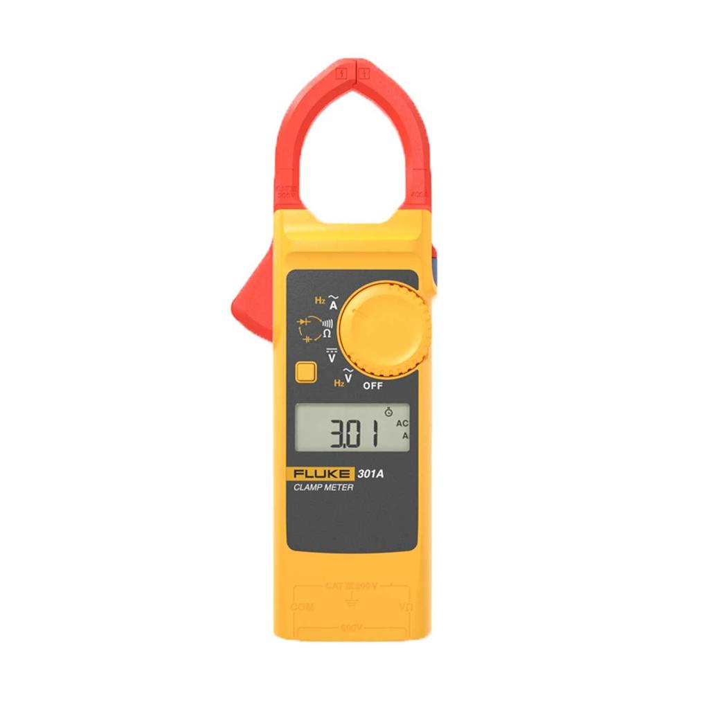 Fluke AC Current Clamp Meter Test Lead Sold Separately 40A/400A Range, [] 301A/APC