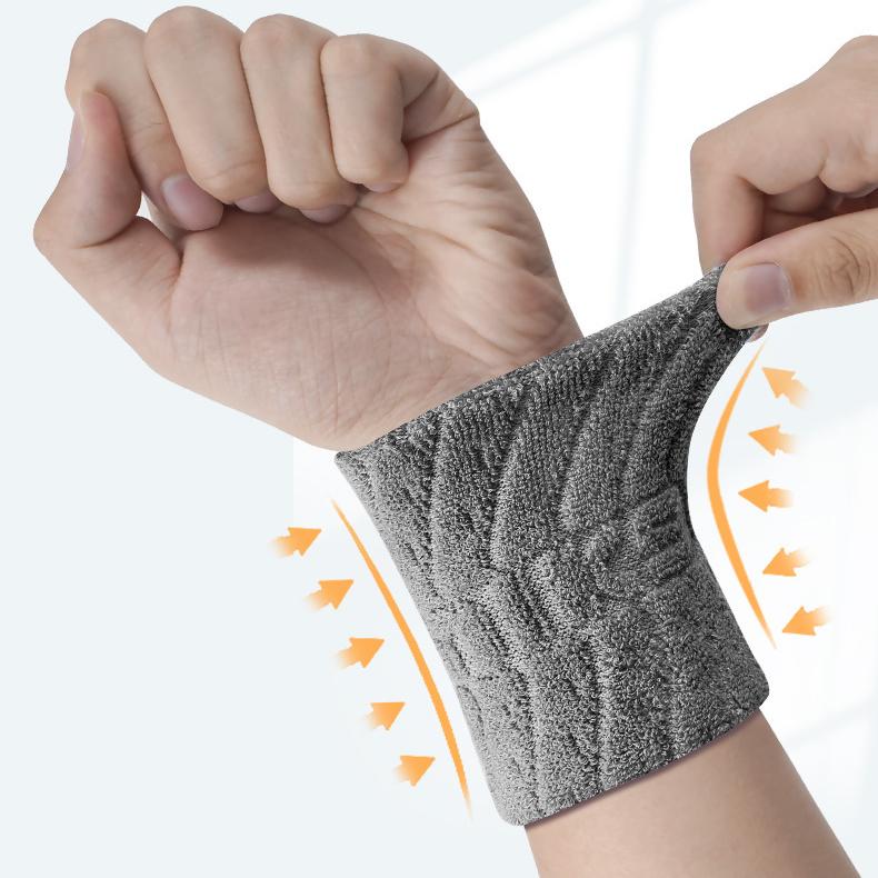 Спортивные браслеты для мужчин с растяжением сухожильных оболочек запястья, фитнес-браслеты для баскетбола, бадминтона, салфетки для впитывания пота.
