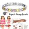 Trendy 4 Colors Energy Magnets Jewelry Slimming Bangle Bracelets Twisted Magnetic Therapy Bracelet Healthcare