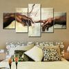 Living Room HD Printed Modern Painting 5 PiecePcs Hands Landscape Modular Decor Poster Picture On Canvas Wall Art Home No Frame