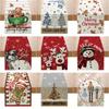 Christmas Printed Table Flag Linen Printed Kitchen Table Entryway Small Tablecloth Gingerbread Doll