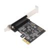 1 Port PCI Express Parallel Card IEEE 1284 DB25 PCIE Parallel Card ECP Mode Desktop Expansion LPT Controller for Printer