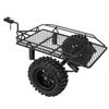 Metal RC Bucket Trailer Simulation Trailing Car for TRX4 D90 SCX10 CC01 110 DIY PartsBlack