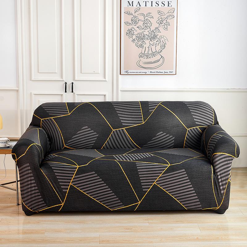 Geometric Sofa Cover Stretch Slipcovers Sofa Covers For Living Room Elastic Couch Chair Cover Sofa Towel