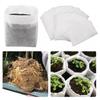 Non-woven Nursery Bag Plant Bag Nursery Cup Thickened Container Pot Horticultural Planting Bag 100pc