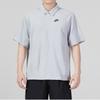 Nike Solid Color Casual Breathable Short Sleeve Polo Shirt Men Tops Grey DX0740-012