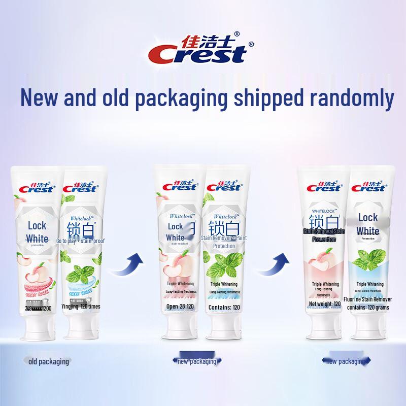 Crest Whitening & Fresh Breath Toothpaste