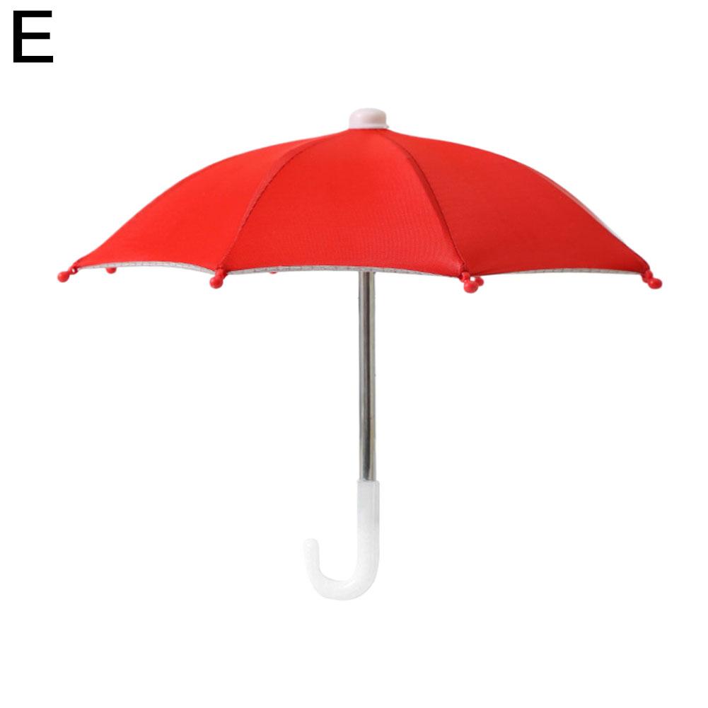 Mini Umbrella For Smart Phone With Suction Cup Holde For Use In Vehicles, Outdoors, And Live Streaming Anti-Glare Sunshade Cover