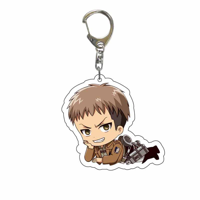 Attack On Titan Acrylic Keychain Pendant - Creative Anime Jewelry Gift