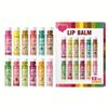 12Pcs/Box Deep Moisturizing Lip Balm 5g Long-Lasting Hydrates Nourishes Repair Lips Balm 12 Flavors Protects Heals Nourishing Lip Care