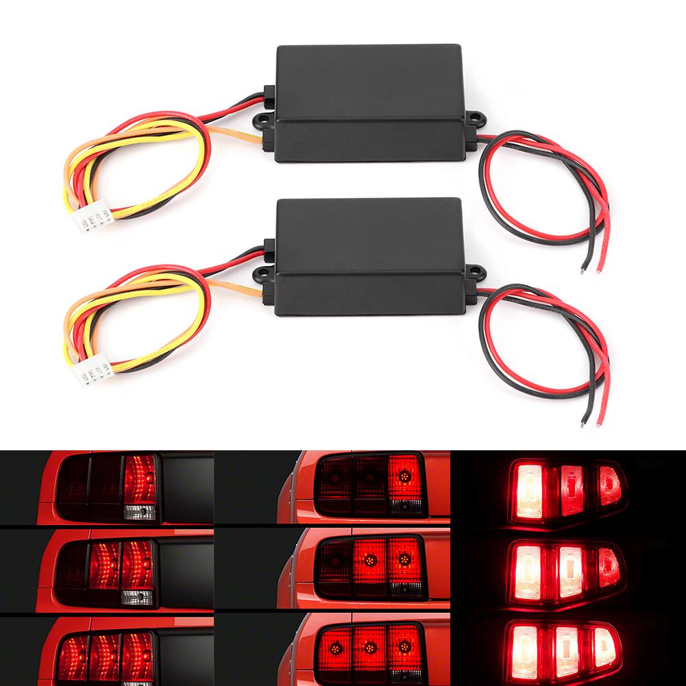 3 Step Sequential Dynamic Flash Tail Light Control Module Boxes UniversalDC12V