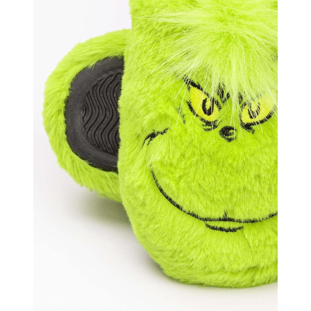 THE GRINCH Childrens/Kids Soft Slippers