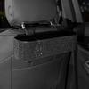 Fashion Diamond Car Seat Back Storage Box Organizer Water Cup Tissue Paper Holder Beverage Rack Bling Car Accessories for Woman