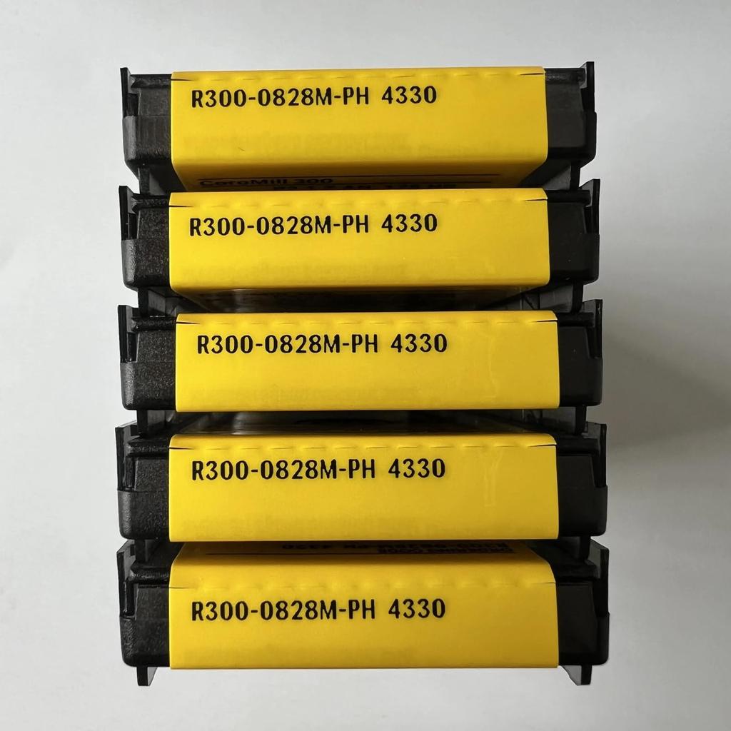 Original Sandvik / R300-0828M-PH 4330 / CNC Lathe Carbide Blade 10 Pcs