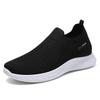 2025 Summer New Socks One Pedal Casual Breathable Women's Shoes Flying Woven Walking Shoes Mother Shoes Large Size Shoes