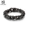 Stainless Steel Jewelry, Personalized Retro Punk Men'S Titanium Steel Bracelet