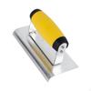 Drywall Trowel Concrete Edger Construction Hand Tool 2in1 Plaster Flat Finishing for