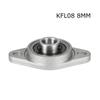 8mm 10mm 12mm 15mm Rhombic Thrust Bearing Pillow Block Bearing KFL08 KFL10 KFL12 KFL15 ZINC Alloy