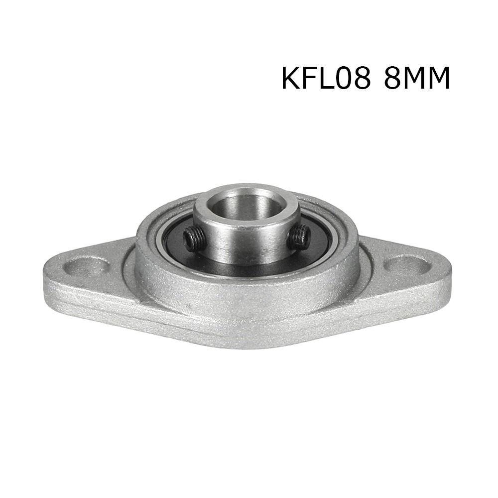 8mm 10mm 12mm 15mm Rhombic Thrust Bearing Pillow Block Bearing KFL08 KFL10 KFL12 KFL15 ZINC Alloy