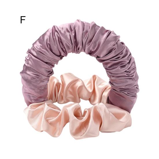 1/2Pcs No Heat Hair Curler Women Overnight Sleeping Hair Curling Scrunchie Soft Hair Roller Headband Long Medium Hair Curls Styling Tool