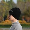 Knitted Hat Men'S Casual Versatile Wool Hat Outdoor Sports Cold Protection Knitted Hat Wind Double Hat