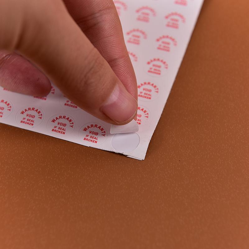 2Sheets/208Pcs Warranty Void If Damaged Protection Security Label Sticker Seal