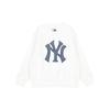 New MLB MONOGRAM New York Yankees Sweatshirts Unisex White 3AMTM0124-50IVS