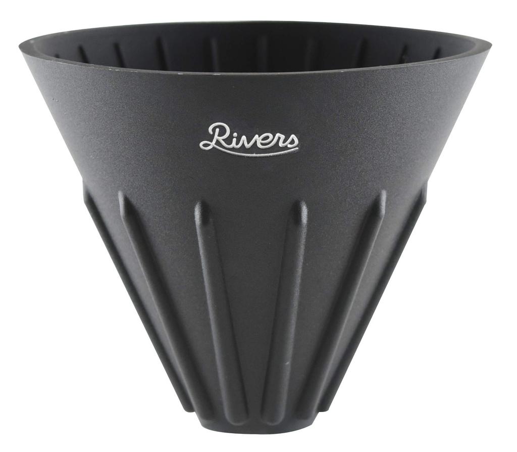 Coffee Dripper Cave Reversible Black
