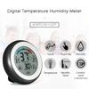 Digital Thermometer Hygrometer Temperature Humidity Meter °C/°F Max Min Value Trend Display Mini Temperature and Humidity Meter