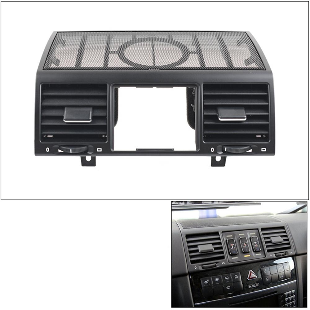 Black Dashboard Speaker Air Vent Grille Kit For Mercedes-Benz G-Class W463 04-12