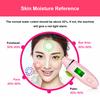 Digital Skin Detector Pen with LCD Screen Portable Skin Analyzer Water Oil Tester Moisture Analysis Machine