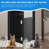 Mesh Dog Gate Retractable Extendable Anti Dog Jumping Screen No Drill Gate Protective Barrier Mesh Screen for Balcony Hallways