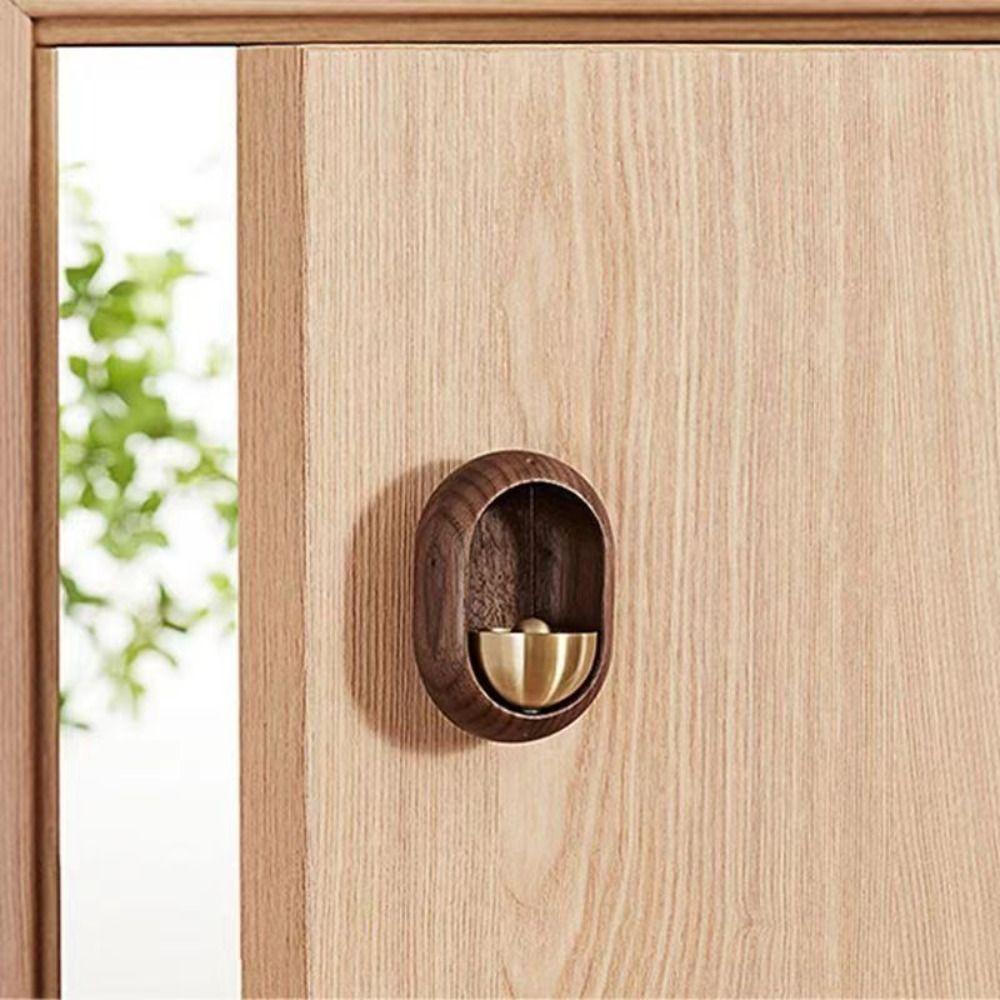 For Home Opening Wooden Door Bell Home Decoration Wood Chimes Wireless Doors Opening Chime  Office