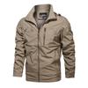 Men's Bomber Jacket With Multi-pocketed Lightweight Flight Jackets Casual Varisty Jacket for Men Fashion Zip-Up Windbreaker Plus Size
