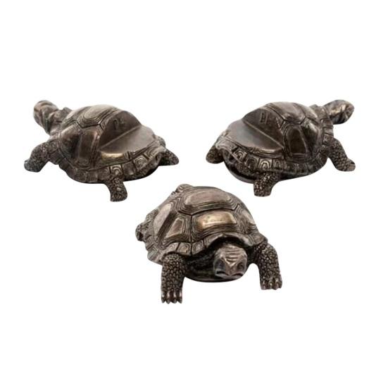 3Pcs Animal Planter Pot Feet Weatherproof Indoor Outdoor Turtle Frog Dog Shape Flowerpot Holder