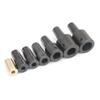 Black Steel Drill Chuck Connecting Rod Sleeve Copper Steel Taper Coupling 3.17mm/4mm/5mm/6mm/8mm
