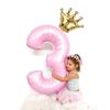 2PCS/lot 32inch Number Foil Balloons Digit Air Ballon Kids Birthday Party Wild One Decorations