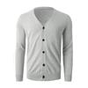 Winter New Cardigan Men Clothing Fashion Button Decor Super Large