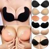 3 Styles Silicone Sticky Invisible Backless Bra Strapless Push Up Bralette Seamless Front Closure Adhesive Bars Nipple Cover Underwear