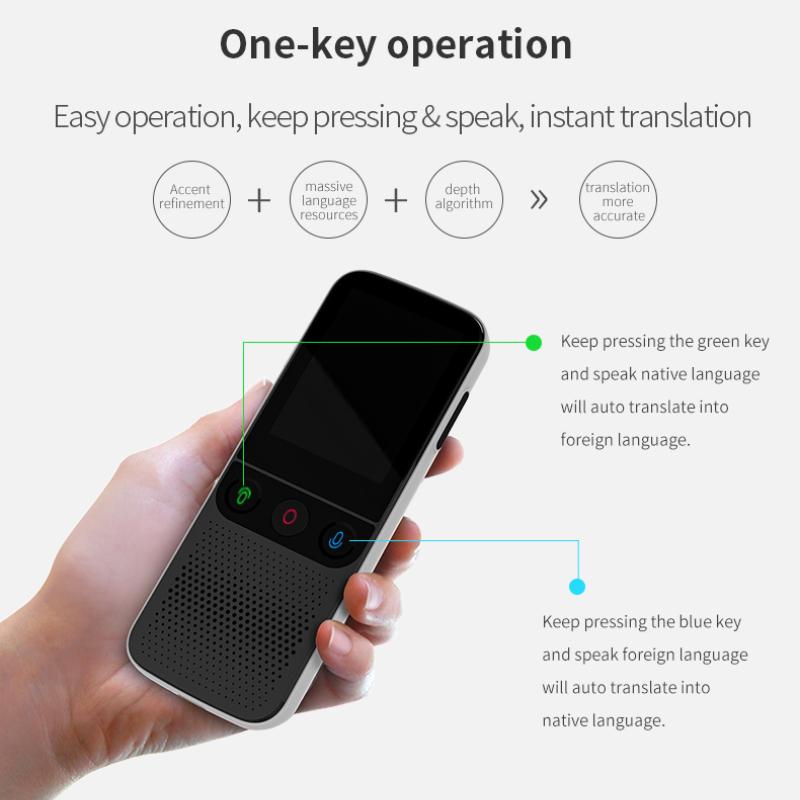 T10 Pro 138 Language Translator Smart Translator Offline In Real Time Smart Voice Translator Portable Traduttore Offline