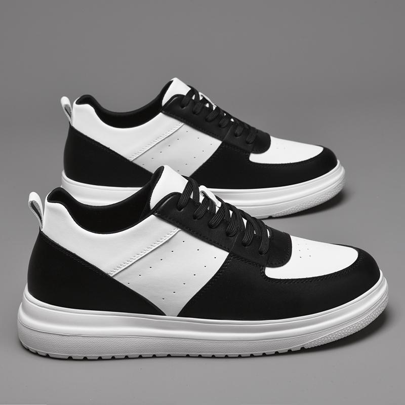 Luxury Vulcanized Shoes for Men New Fashion Men's Casual Shoes Outdoor Comfortable Skateboard Footwear Non-slip Walking Sneakers