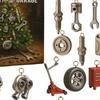 Gearhead Advent Calendar 2025 24-Day Christmas Countdown Box with Acrylic Miniature Car Parts Tools