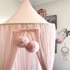 Baby Girls Room Decoration Handmade Palace Mosquito Net Decorations Mesh Ball Princess Chiffon Canopy Bed Curtain Net Ball