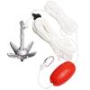 PLEAVIT Boat Anchor, Folding Anchor, Kayak, SUP Boat Anchor, Rope Set, 0.7kg, 20m Rope, and Float