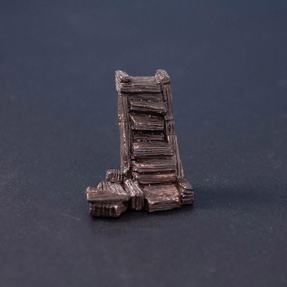 Coffin House Chair Halloween Miniature Figurine Bone Skull Desktop Knick-knack  Festival Supplies