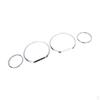 4x 1734009 Dashboard Dial Gauge Rings Bezel Trims,Automotive Truck Easy Installation, Speedometer