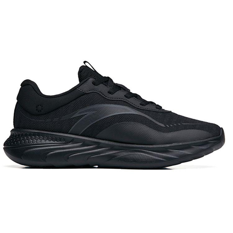 Anta Training Series Shock Absorbing Lightweight Low Top Training Shoes Men Sneakers Black 112247715-2