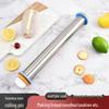 Adjustable Thickness Stainless Steel Kitchen Rolling Pin for Dumplings