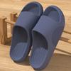 Oversized Men's Slippers, Thick and Soft Soles, Indoor Anti Odor Sandals Suitable for Bathrooms, Non Slip Outdoor Sandals Suitable for Beach Shoes