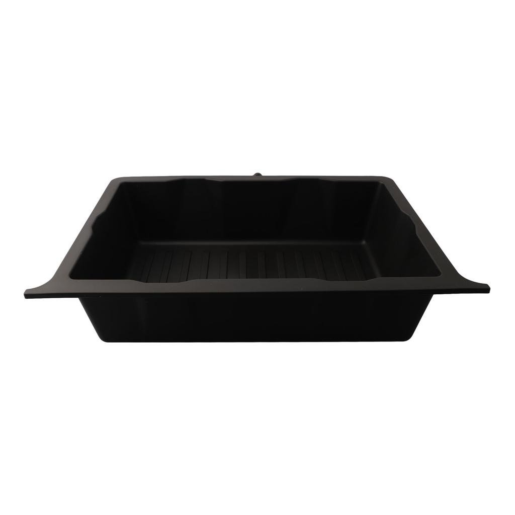 Garden Indoor Office Outdoor Storage Tray Black Box 40cmx12cmx27cm Accessories Parts Replacement TPE For Tesla